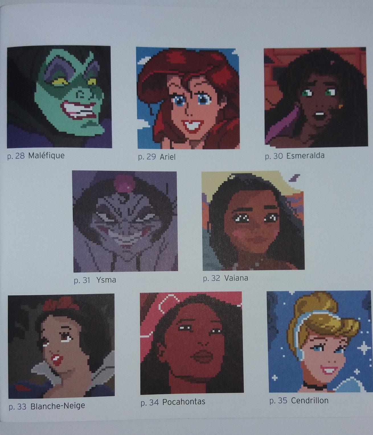 Disney Greatest Classics – Mystery Squares Pixel Art Coloring Book