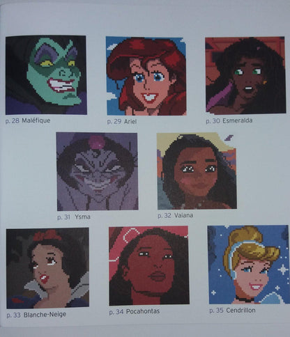 Disney Greatest Classics – Mystery Squares Pixel Art Coloring Book