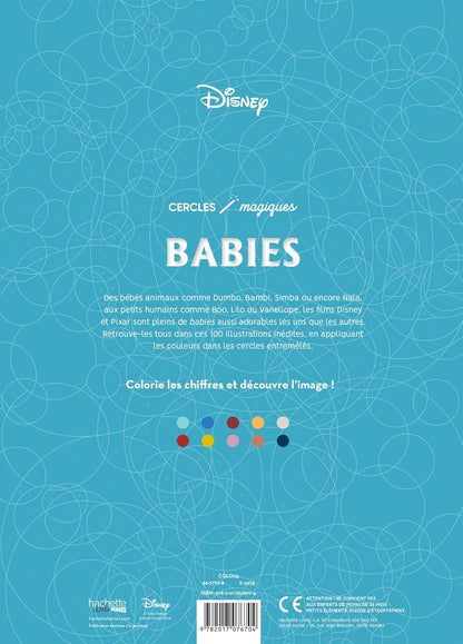 Disney Babies – Magic Circles Mystery Coloring Book | 100 Pages | Printable & iPad Friendly