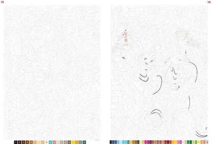 Disney Mystery Coloring Book – Love Stories | Printable PDF Download