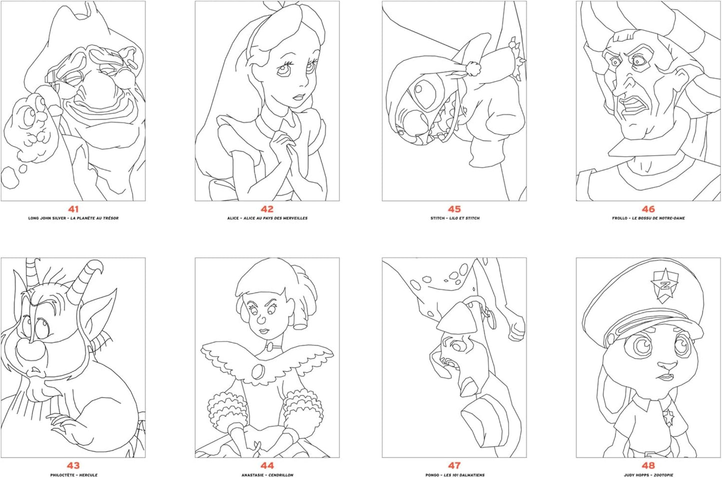 Disney Classic Characters Dot-to-Dot Coloring Book – Mystery Connect the Dots (PDF)