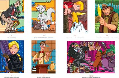 Disney Mystery Coloring Book – Heroes vs Villains | Printable PDF Download