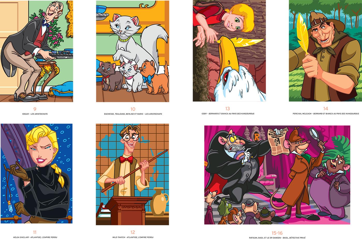 Disney Mystery Coloring – Heroes vs Villains Battle | 100 Unique Pages