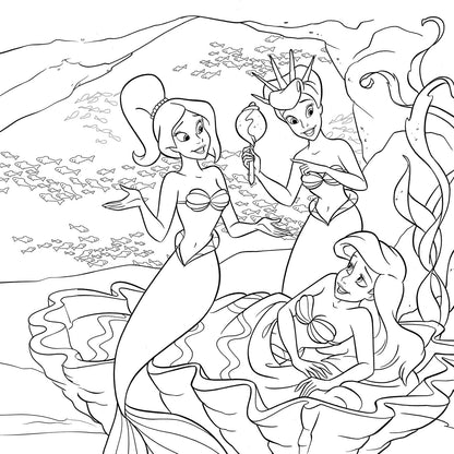 Disney – Families: Art Therapy Coloring Book (PDF)