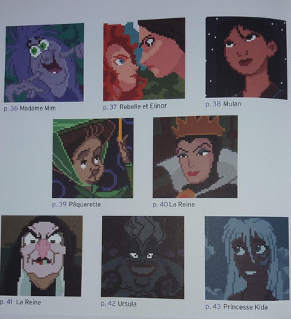 Disney Greatest Classics – Mystery Squares Pixel Art Coloring Book