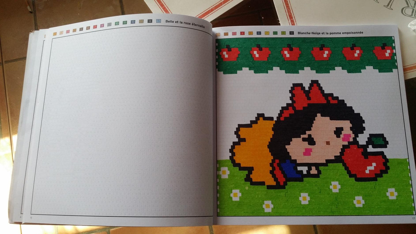 Disney Tsum Tsum – Grand Magic Squares Coloring Book | Pixel Color-by-Number