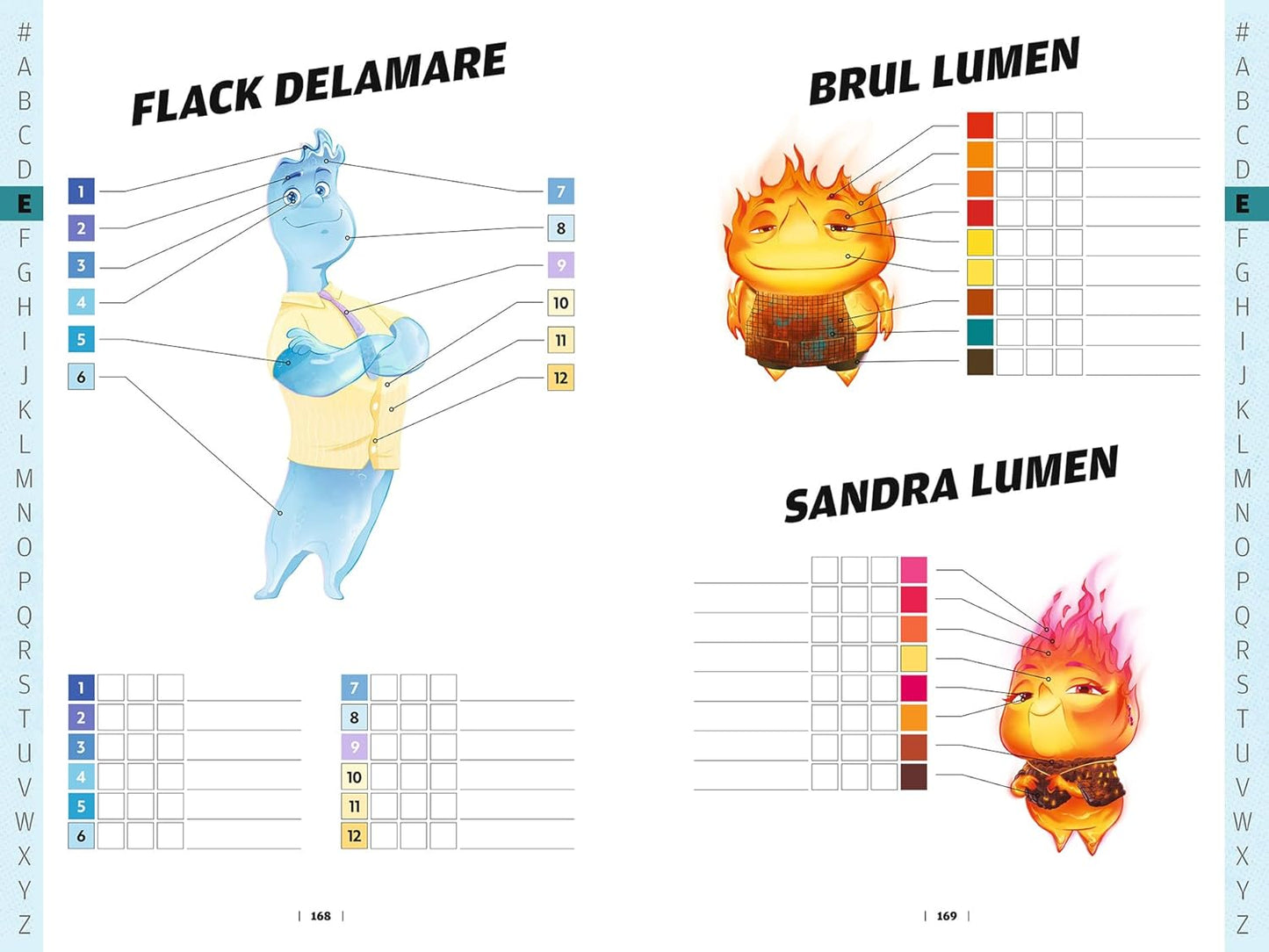 Disney Mystery Coloring Companion Book – Character Color Palette Guide | Printable PDF Download