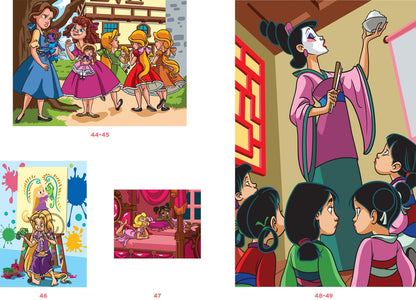 Disney Little Princesses – Mystery Coloring Book