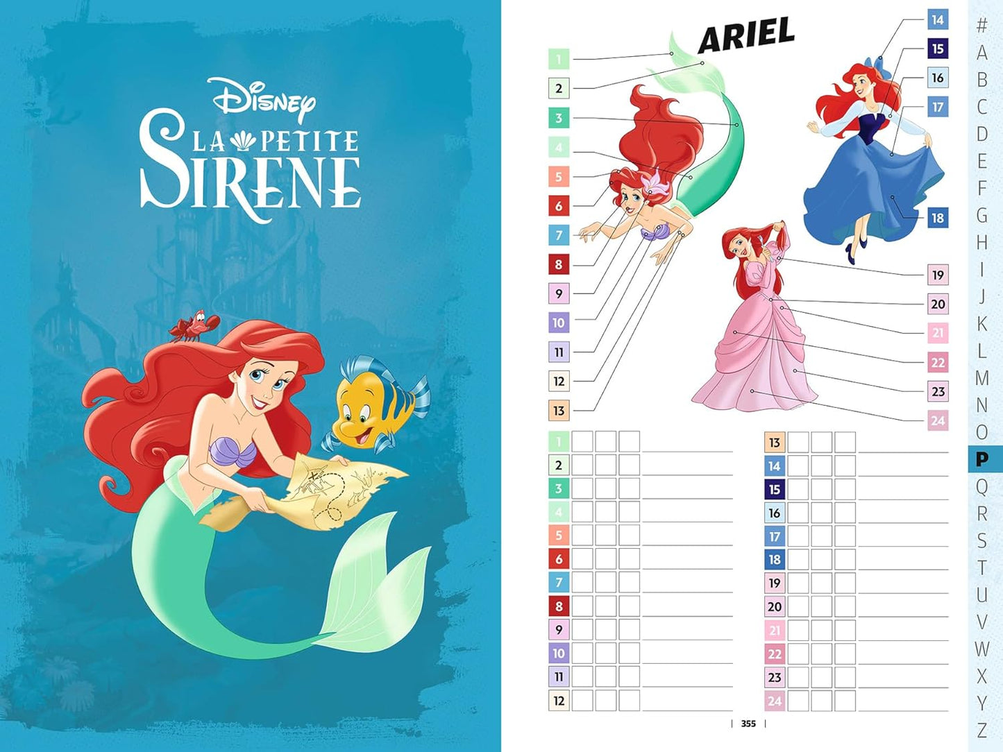 Disney Mystery Coloring Companion Book – Character Color Palette Guide | Printable PDF Download