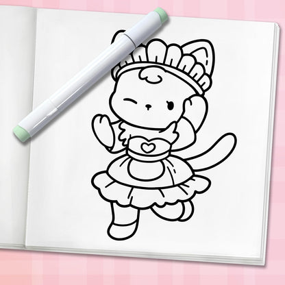 Cozy Animals: Bold and Easy Coloring Book for Adults and Teens with Cute and Simple Characters for Relaxation