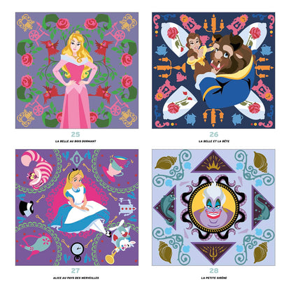 Disney Mandalas – Mystery Coloring Book (40 Pages) | Printable & iPad-Friendly