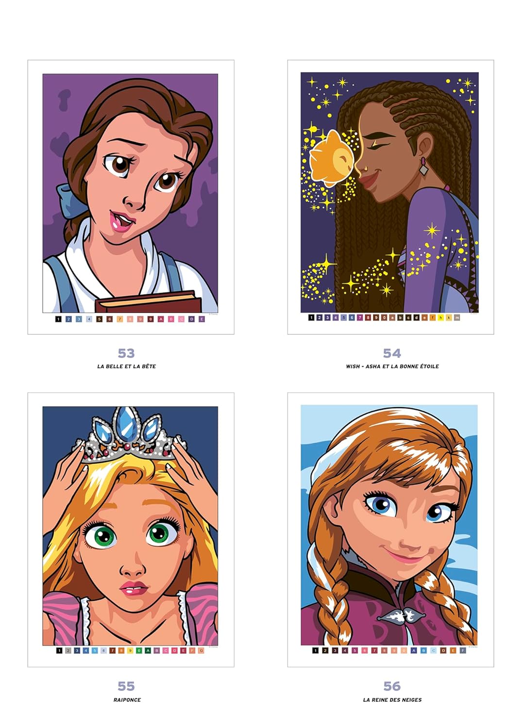 Disney Mystery Coloring Book – Best of Heroines | Printable PDF Download