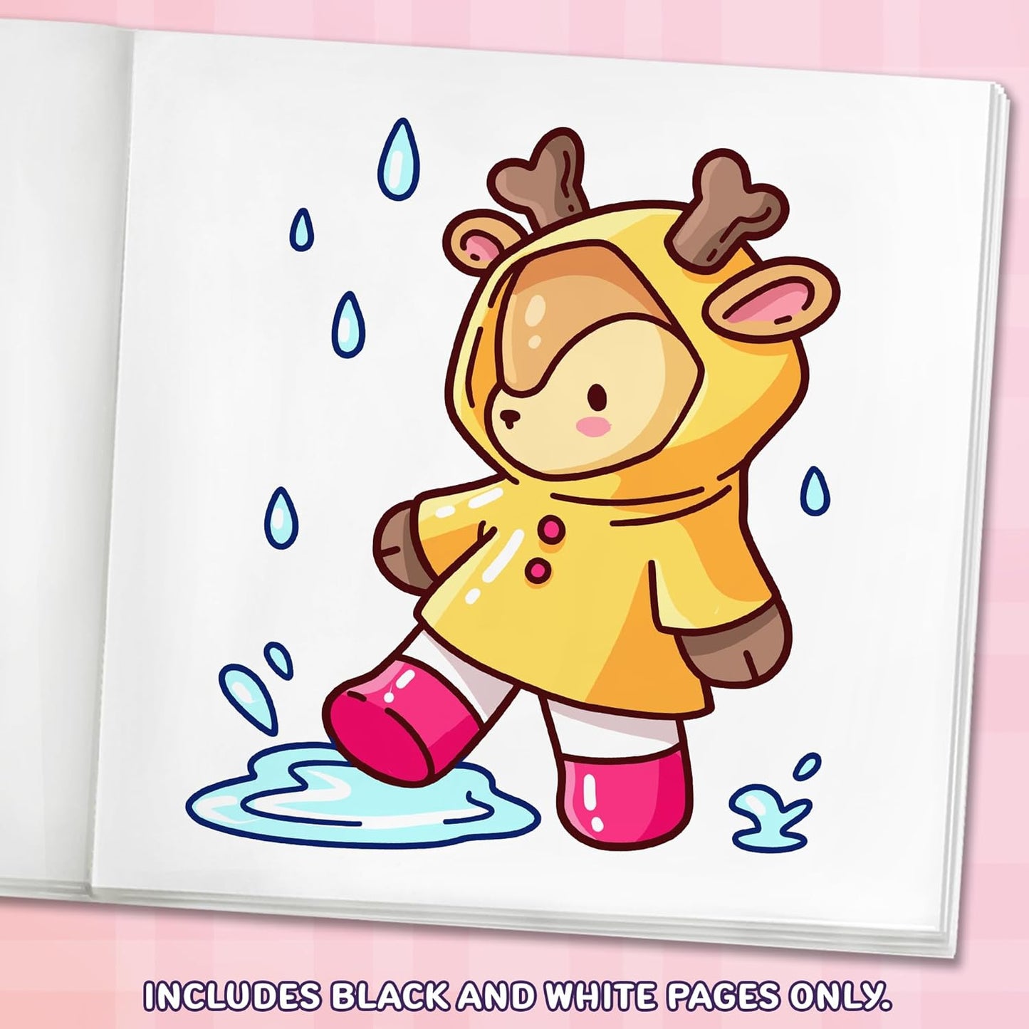 Cozy Animals: Bold and Easy Coloring Book for Adults and Teens with Cute and Simple Characters for Relaxation