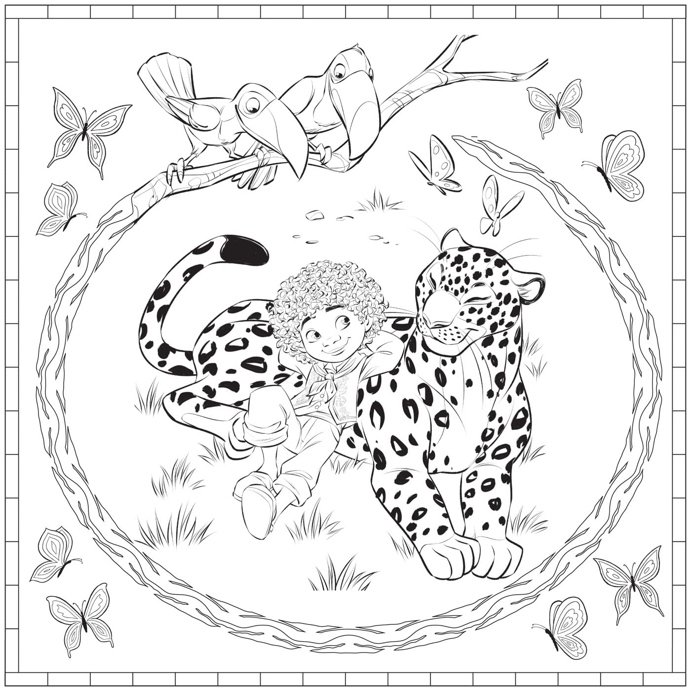 Disney – World Tour: Art Therapy Coloring Book (PDF)