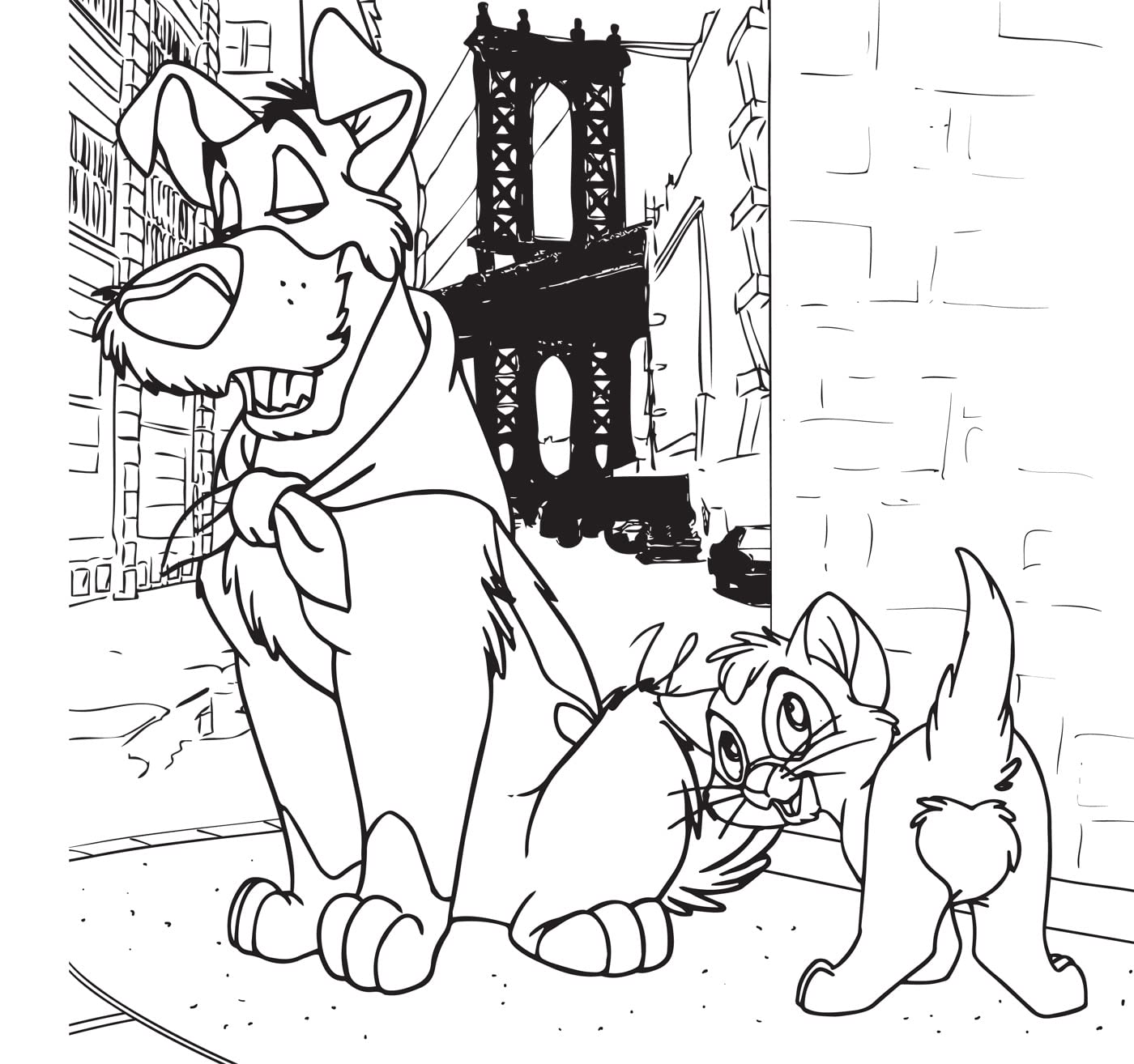 Disney – Furry Friends: Art Therapy Coloring Book (PDF)