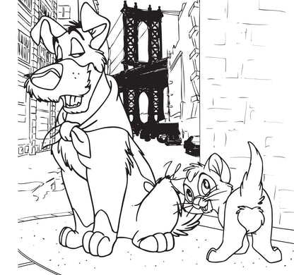 Disney – Furry Friends: Art Therapy Coloring Book (PDF)
