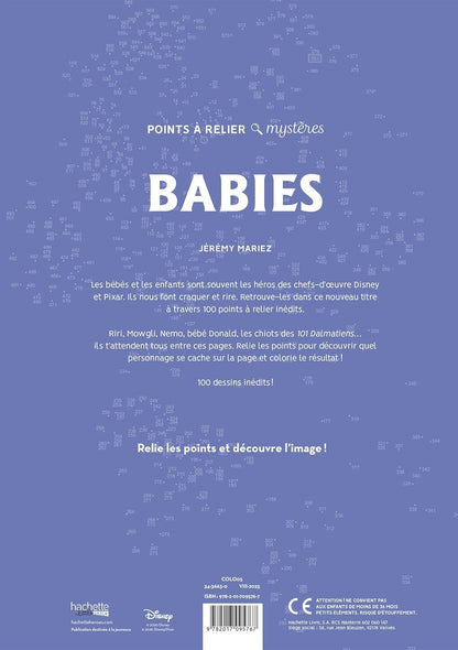 Disney Babies Dot-to-Dot Coloring Book – Mystery Color by Number (PDF Download)