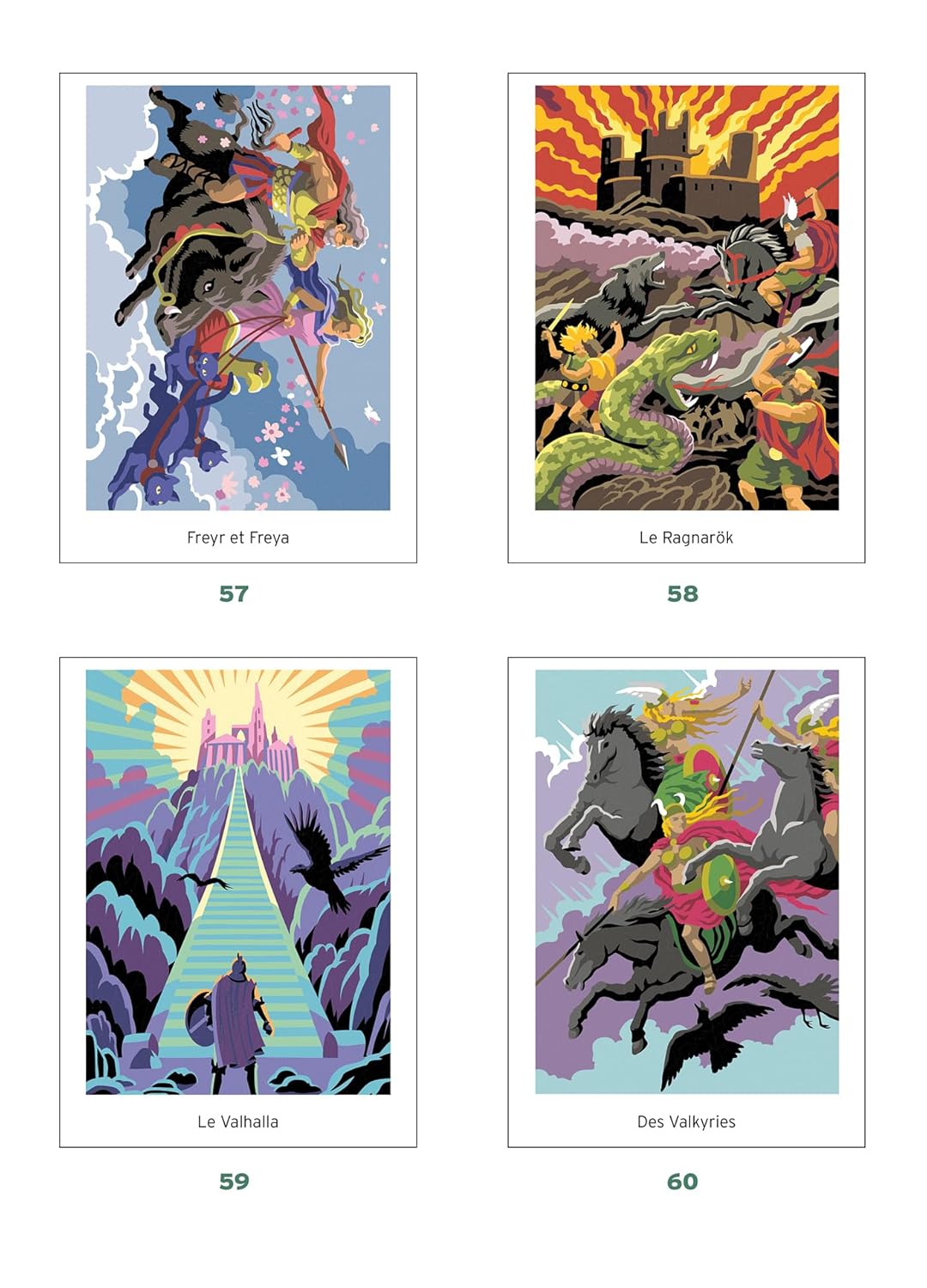 Mystery Color-by-Number – Myths of the World Coloring Book (PDF)