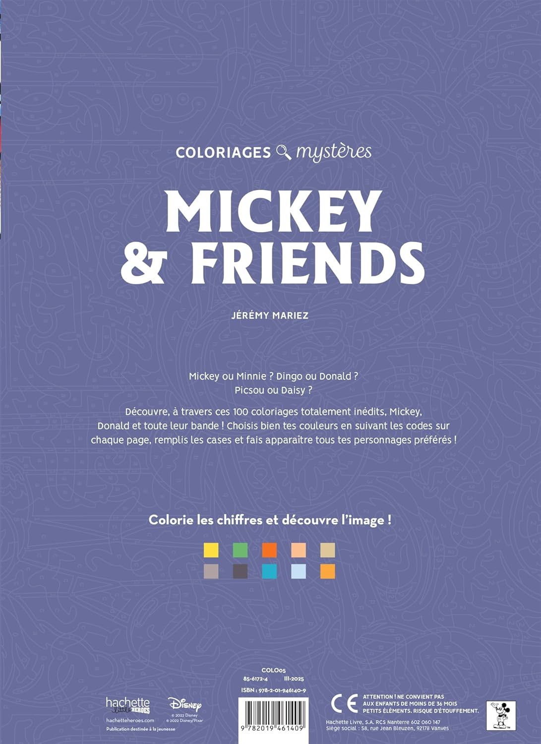 Mickey & Friends Mystery Coloring Book | 100 Hidden Images | Printable & iPad Friendly