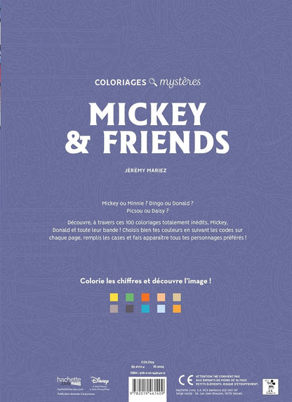 Mickey & Friends Mystery Coloring Book | 100 Hidden Images | Printable & iPad Friendly