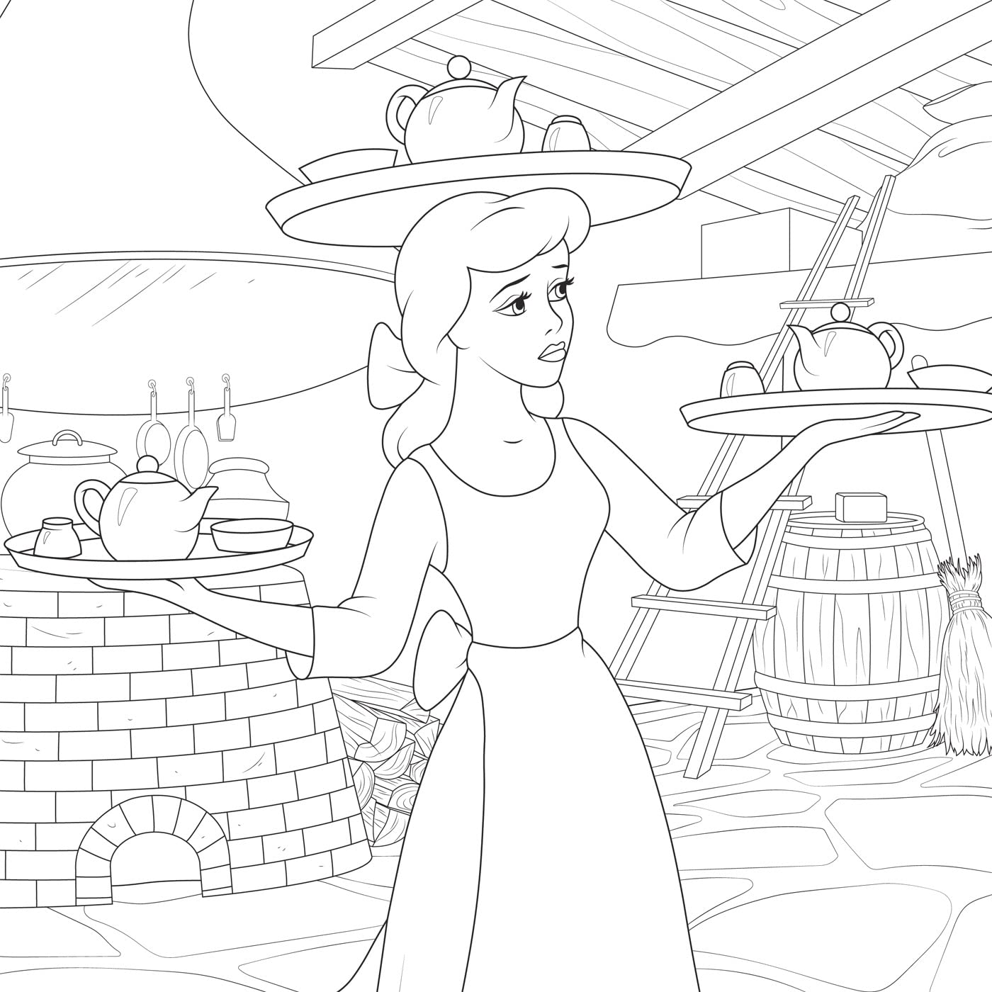 Disney – At the Table! Art Therapy Coloring Book (PDF)