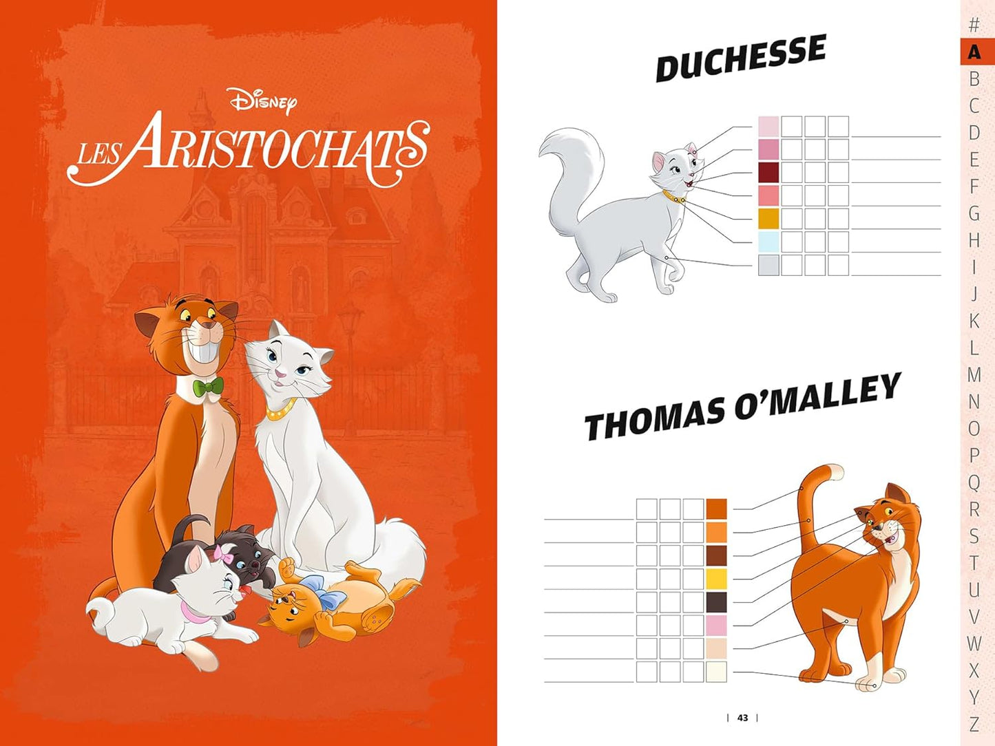 Disney Mystery Coloring Companion Book – Character Color Palette Guide | Printable PDF Download