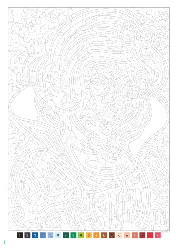 Disney Mystery Coloring Book – Classic Portraits Edition | Printable PDF Download