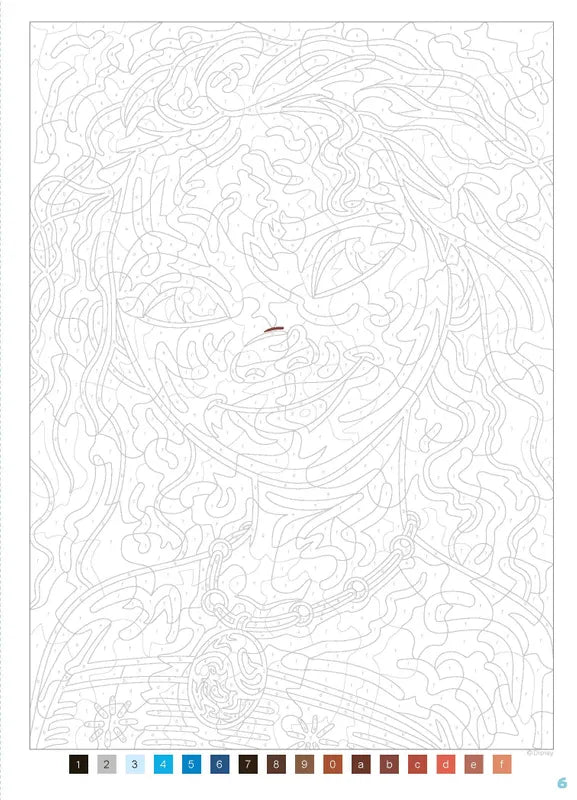 Disney Mystery Coloring Book – Classic Portraits Edition | Printable PDF Download