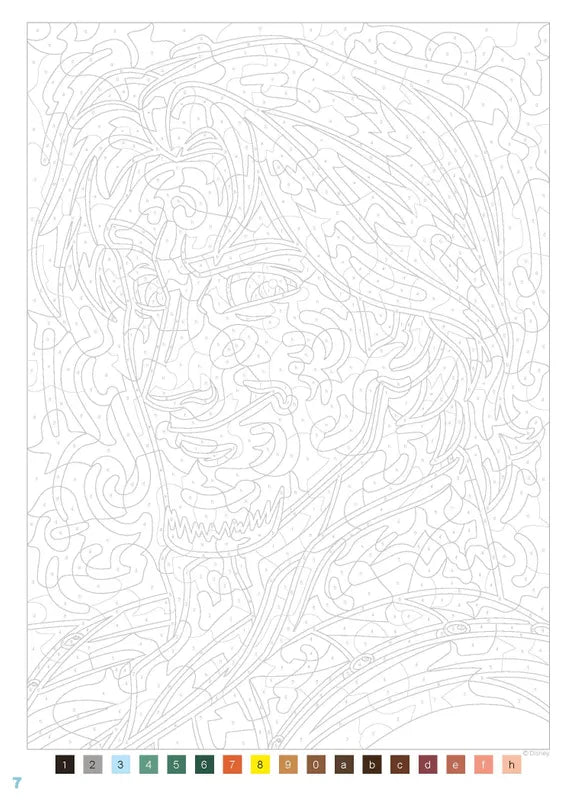 Disney Mystery Coloring Book – Classic Portraits Edition | Printable PDF Download