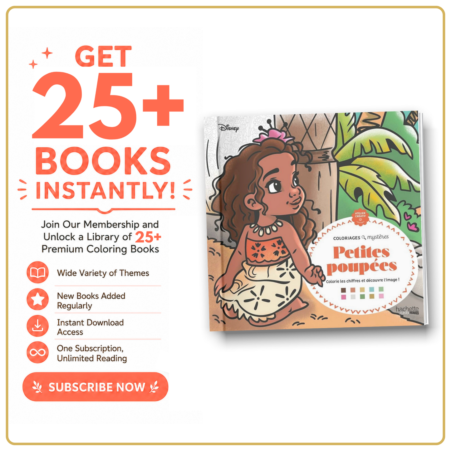 Unlimited Access – 300+ Coloring Books