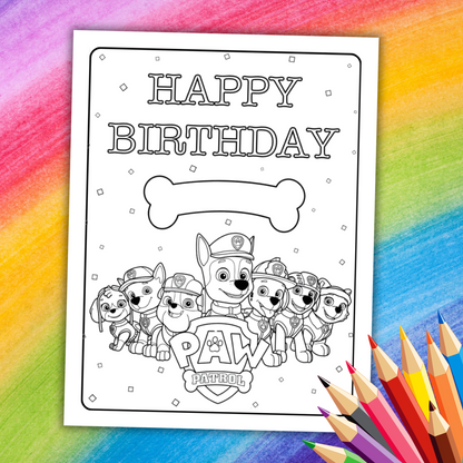 Paw Patrol Coloring Book | 52 Fun Printable Pages for Kids