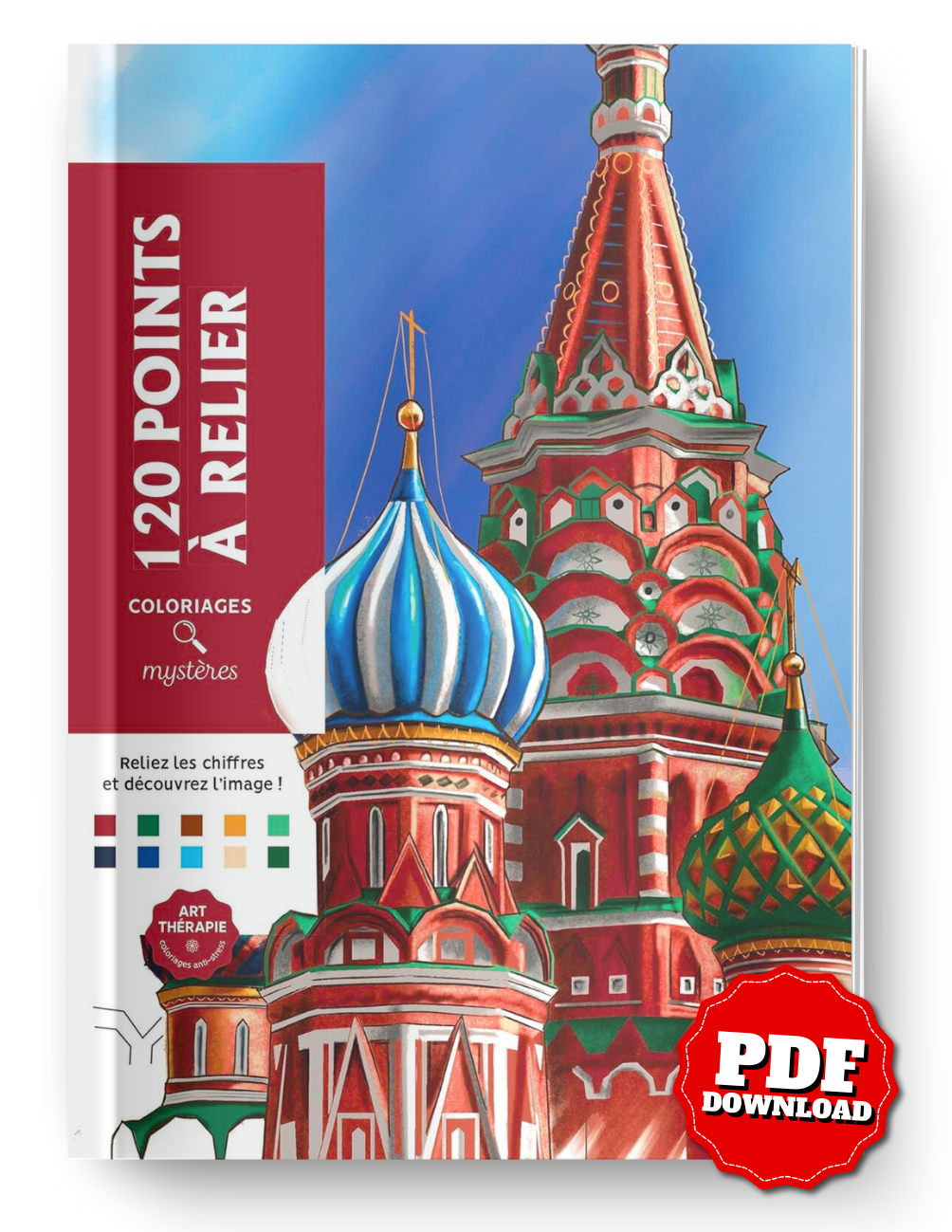 Mystery Connect-the-Dots – 120 Point-to-Point Puzzles Coloring Book (PDF)