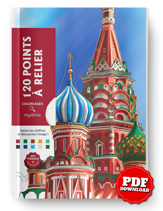 Mystery Connect-the-Dots – 120 Point-to-Point Puzzles Coloring Book (PDF)