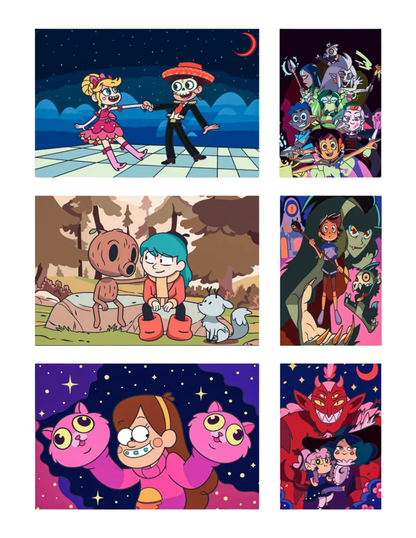 Star vs. the Forces of Evil Mystery Coloring Book | Color by Number | Cartoon Mystery Coloring | Printable PDF | Digital Download