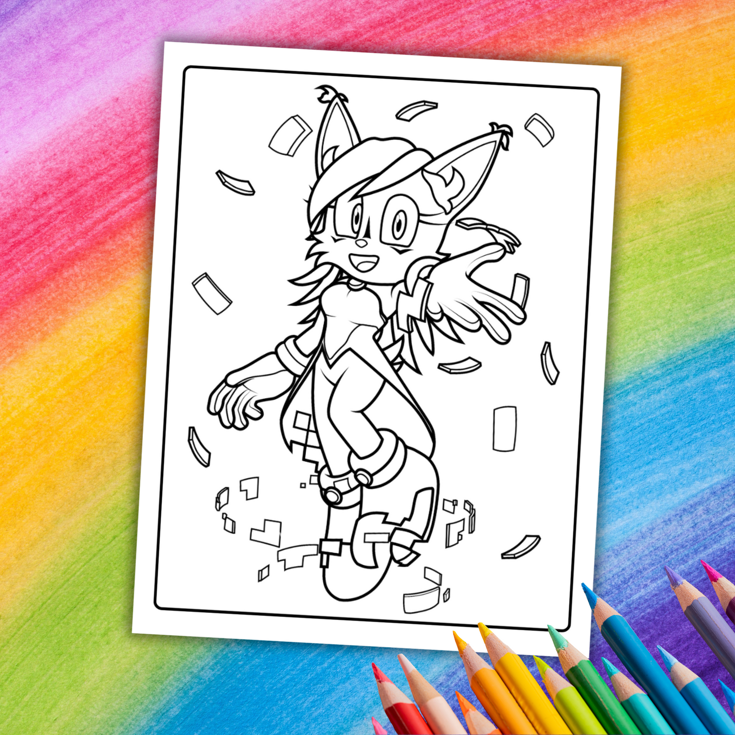 Sonic Coloring Book | 56 Fun Printable Pages for Kids & Fans