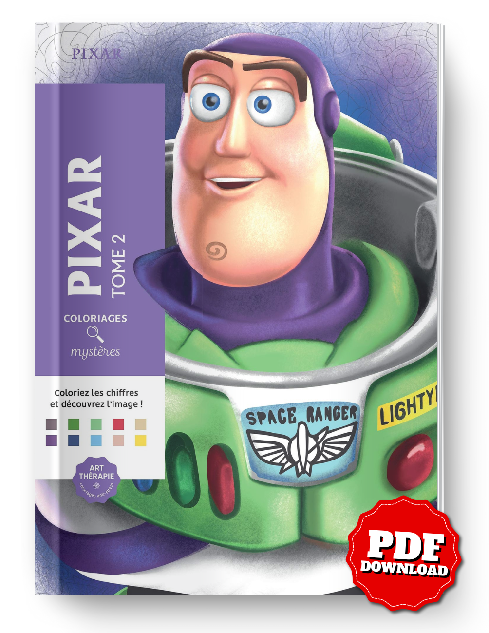 Disney Pixar Mystery Coloring Book – Volume 2 | Printable PDF Download