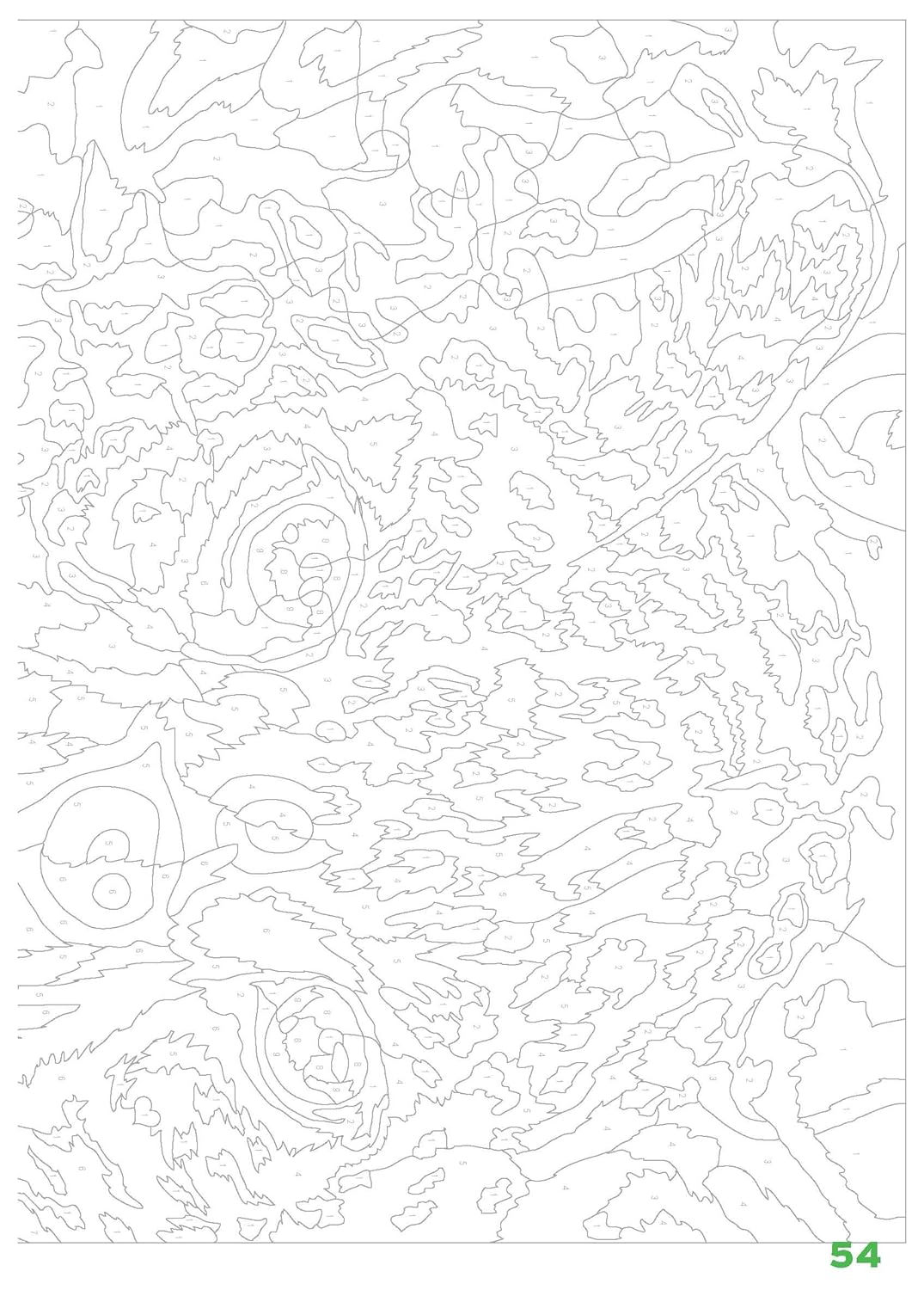 Mystery Color-by-Number – 100 New Mystery Coloring Pages (PDF)