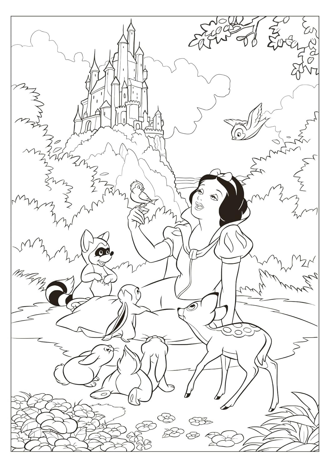 Disney Summer of Love – Grand Coloring Block (60 Pages)