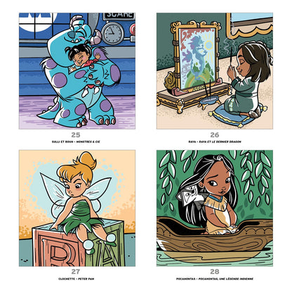 Petites poupées – Coloriages Mystère