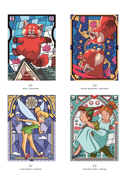 Disney Mystery Coloring Book – Stained Glass Edition (Volume 2) | Printable PDF Download