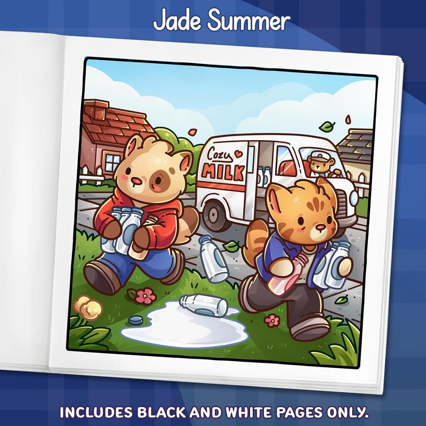 Cat Crimes: Cozy Coloring Book for Adults and Teens with Funny Scenes for Cat Lovers