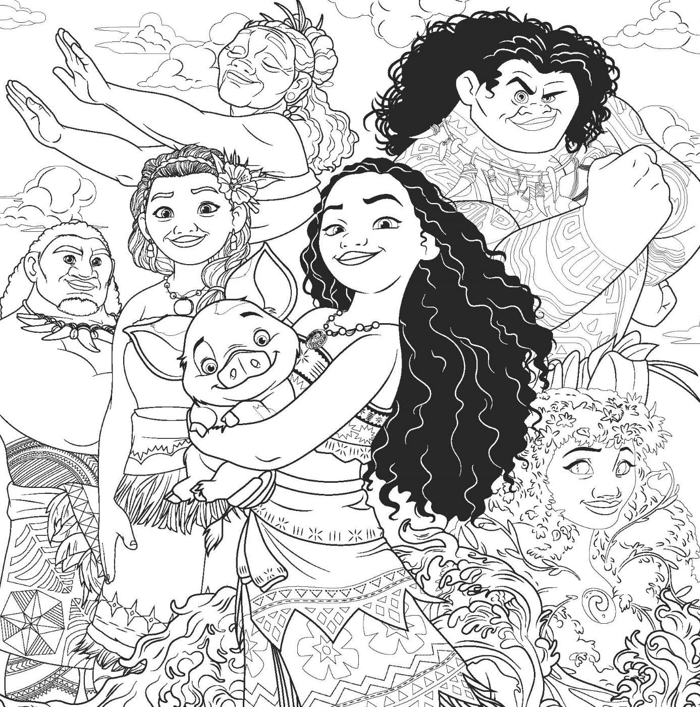 Disney – Classic Masterpieces: Art Therapy Coloring Book (80 Pages, PDF)