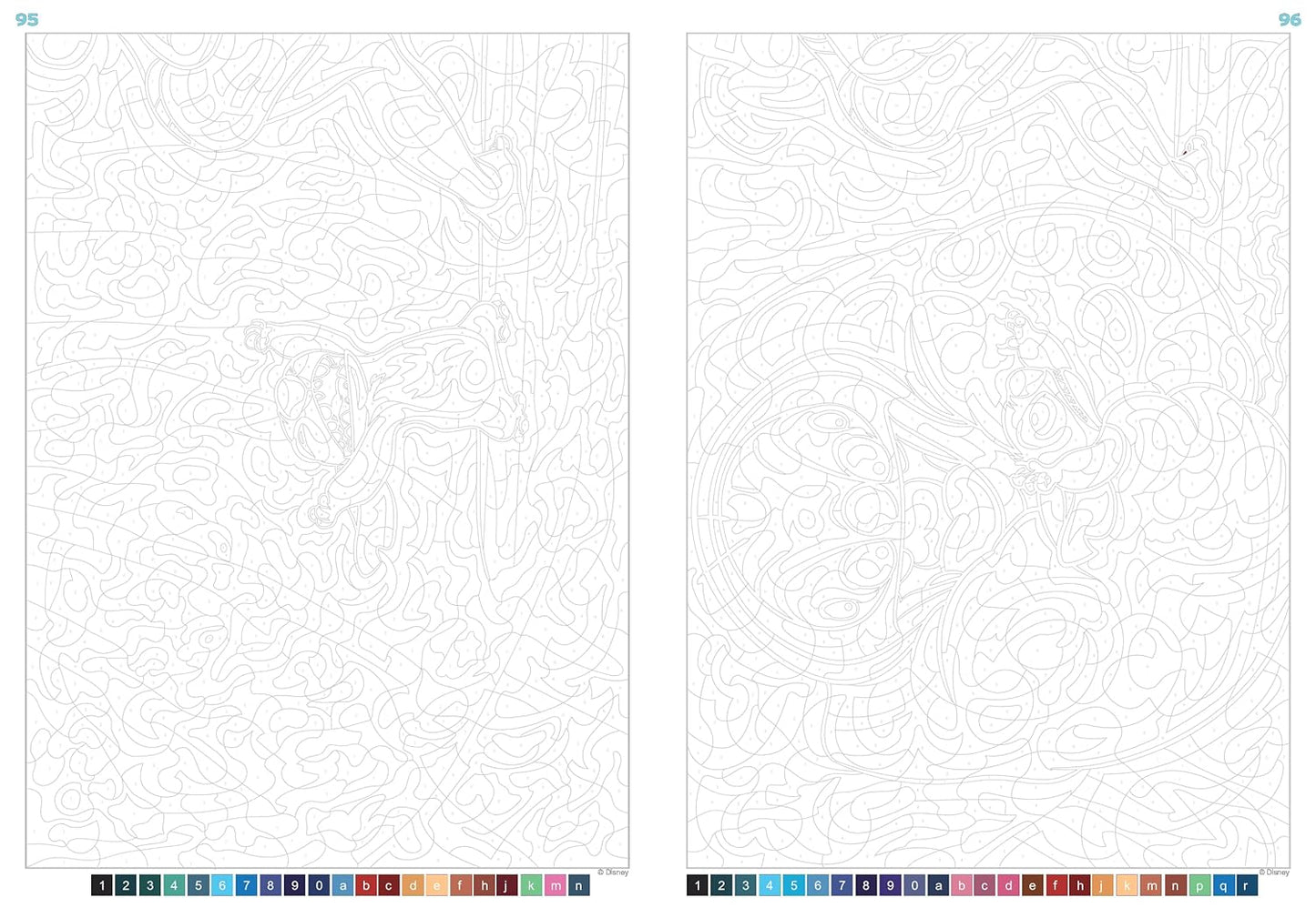 Disney Mystery Coloring Book – Under the Ocean | Printable PDF Download