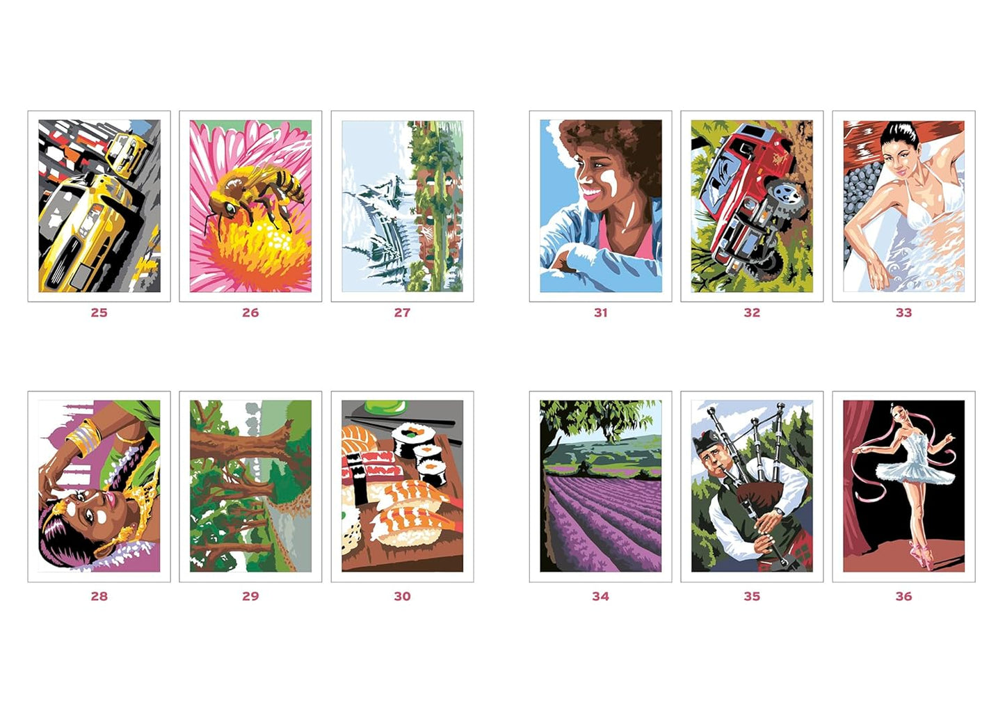 50 Mystery Color-by-Number Illustrations – Elegant Scenes Coloring Book (PDF)