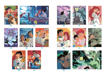 Disney Color by Number – The Little Mermaid | Printable PDF & iPad Coloring Book (50 Pages)