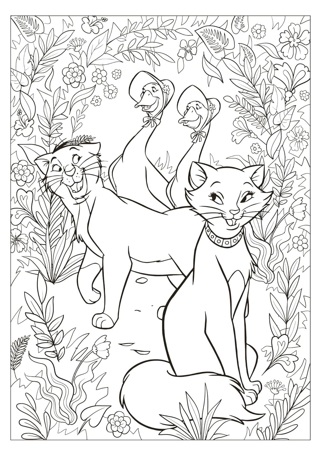 Disney Summer of Love – Grand Coloring Block (60 Pages)