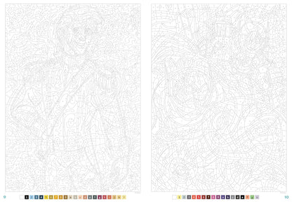 Disney Princes & Heroes – Mystery Coloring Book