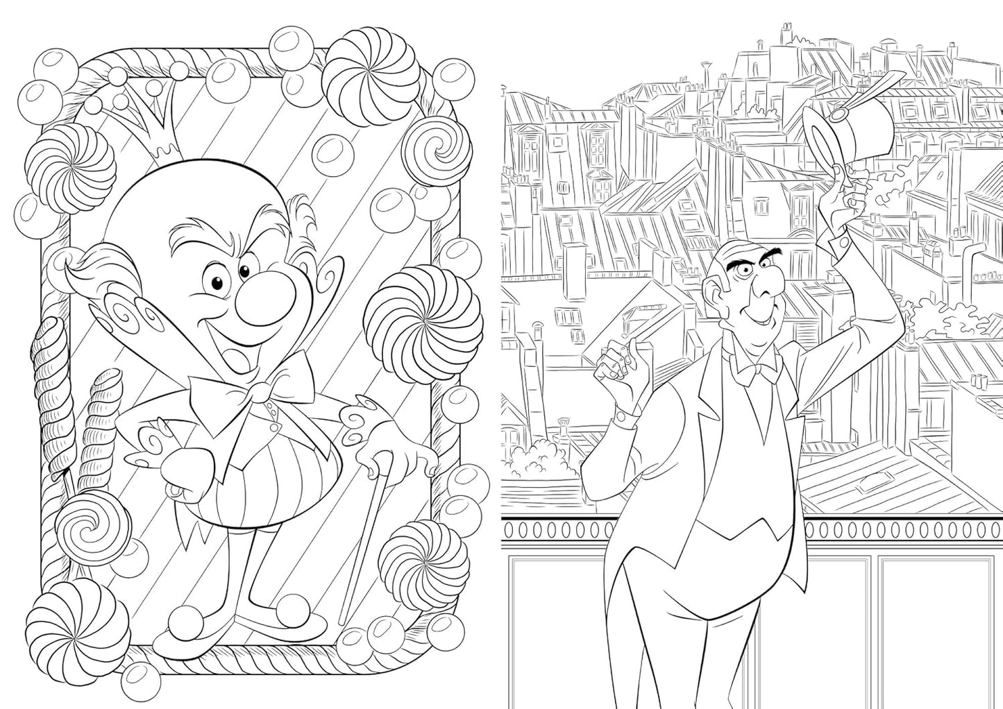 Disney Mega Coloring Book – 300 Pages | Classic, Mystery, Dot-to-Dot & More | Printable PDF