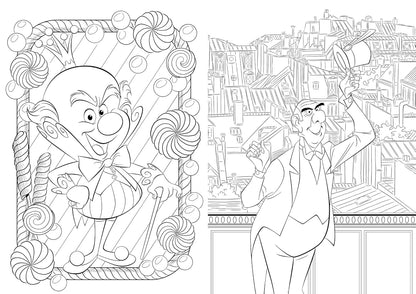 Disney Mega Coloring Book – 300 Pages | Classic, Mystery, Dot-to-Dot & More | Printable PDF