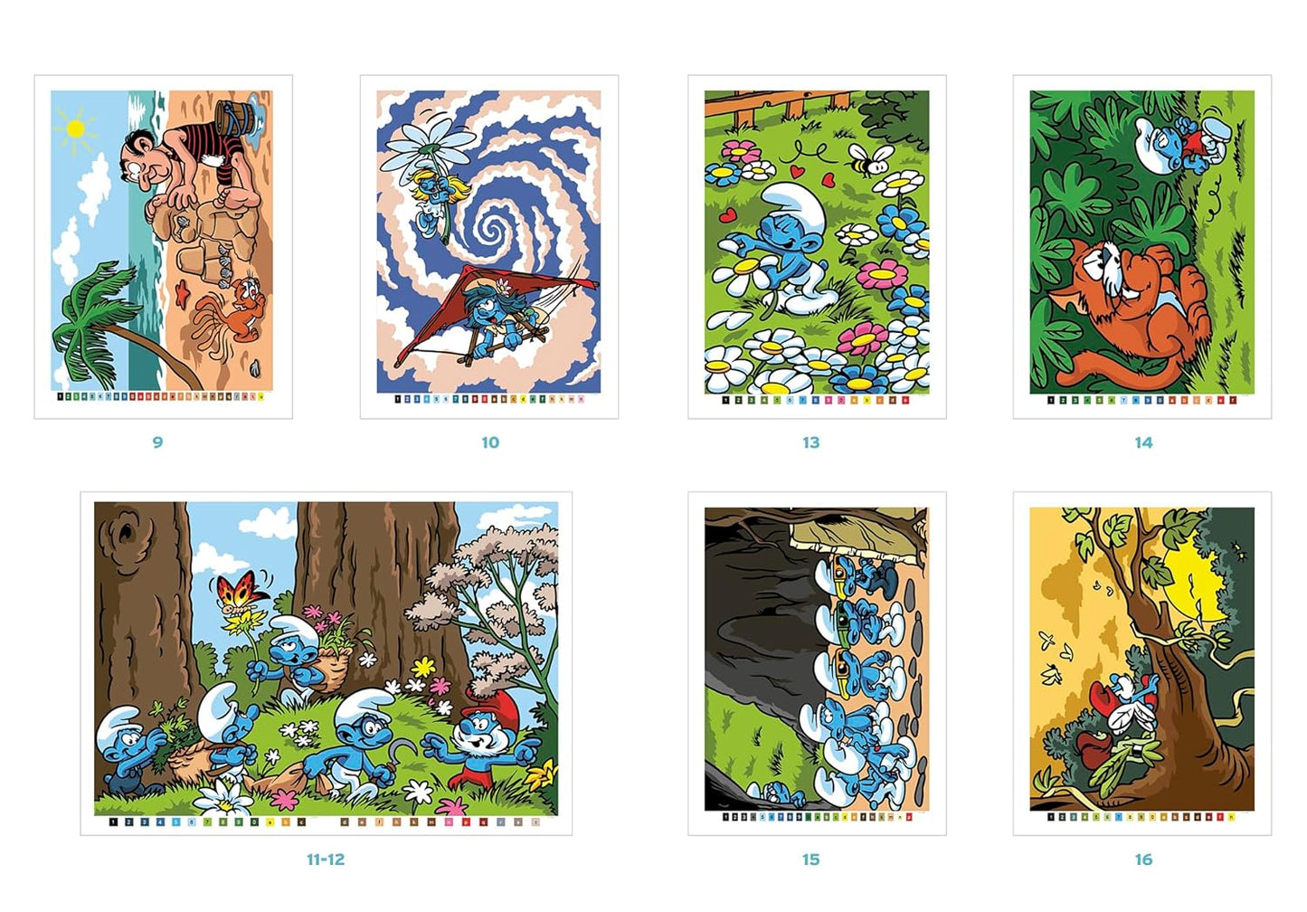 The Smurfs Mystery Coloring Book | Printable PDF Download